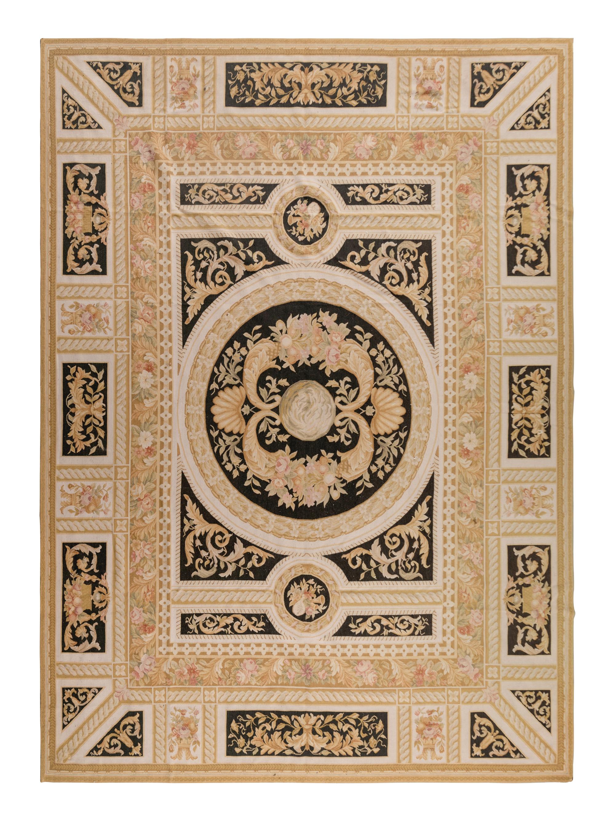 An Aubusson Style Carpet