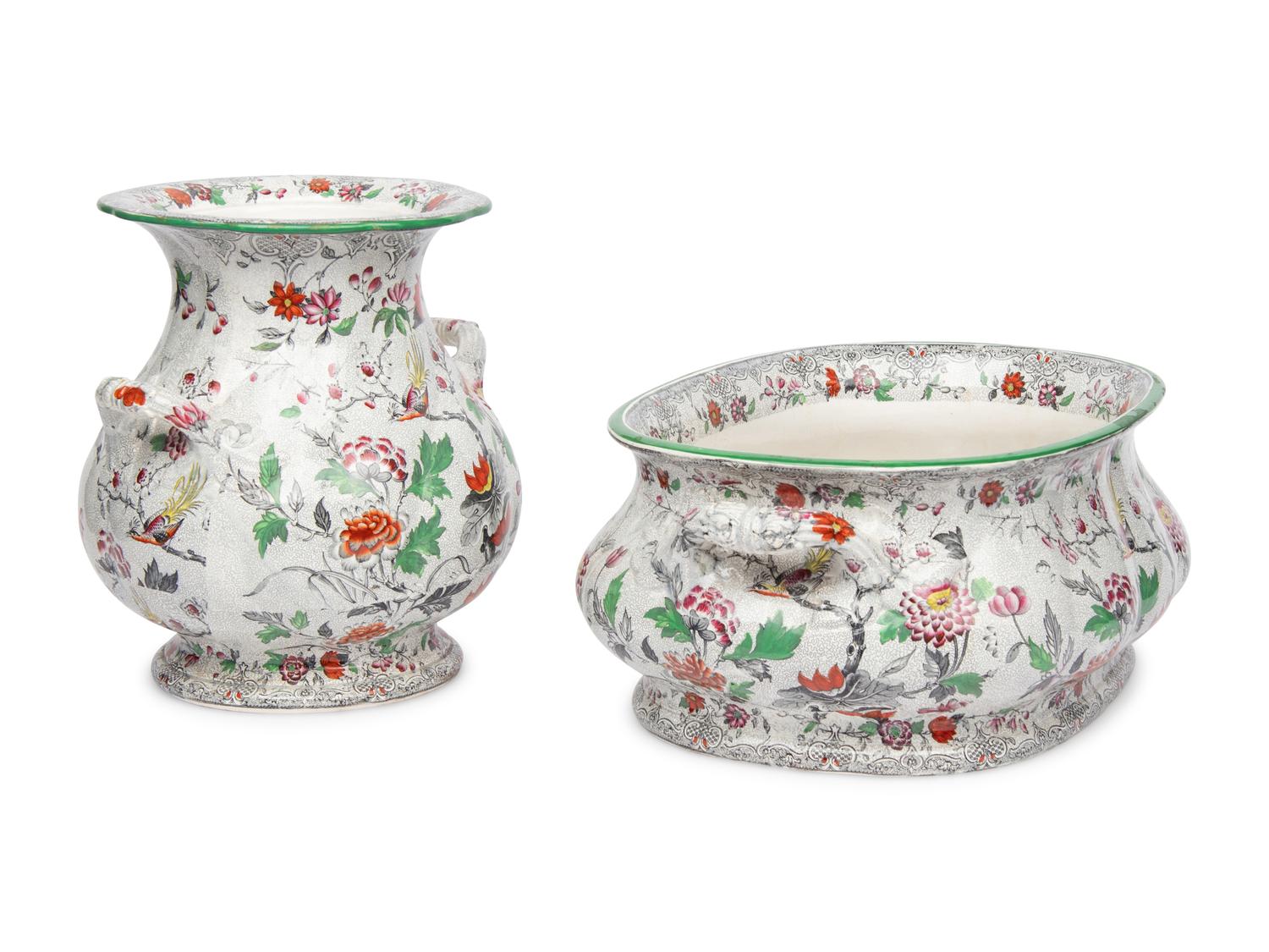 Two English Ironstone Articles