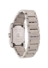 TIFFANY & CO., BAUME & MERCIER, REF. 65522 STAINLESS STEEL AND DIAMOND 'HAMPTON' DATE WATCH