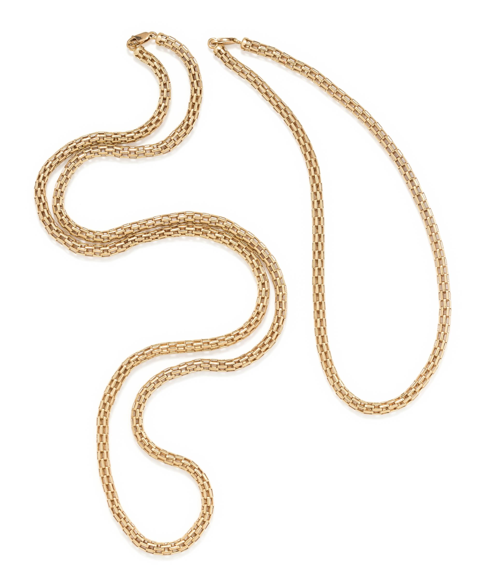 YELLOW GOLD NECKLACE SET