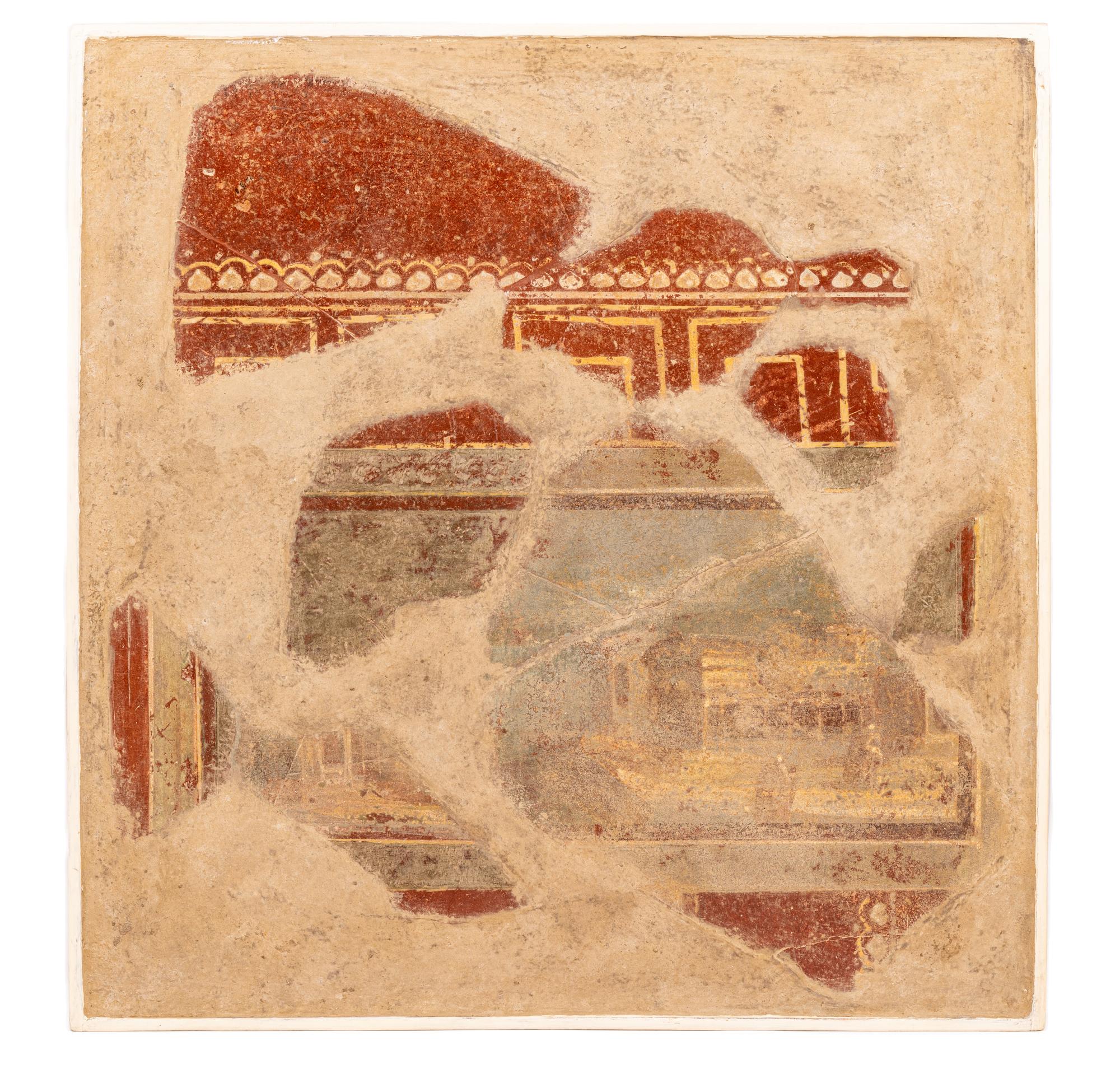 A Collection of Roman Fresco Fragments