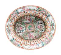 Two Chinese Export Famille Rose Porcelain Articles