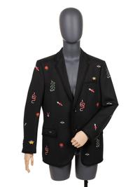 Gucci Men's Embroidered Blazer, 2017