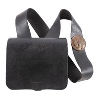 U.S. Pattern 1861 .69 Caliber Round Ball Cartridge Box with Sling & Breast Plate