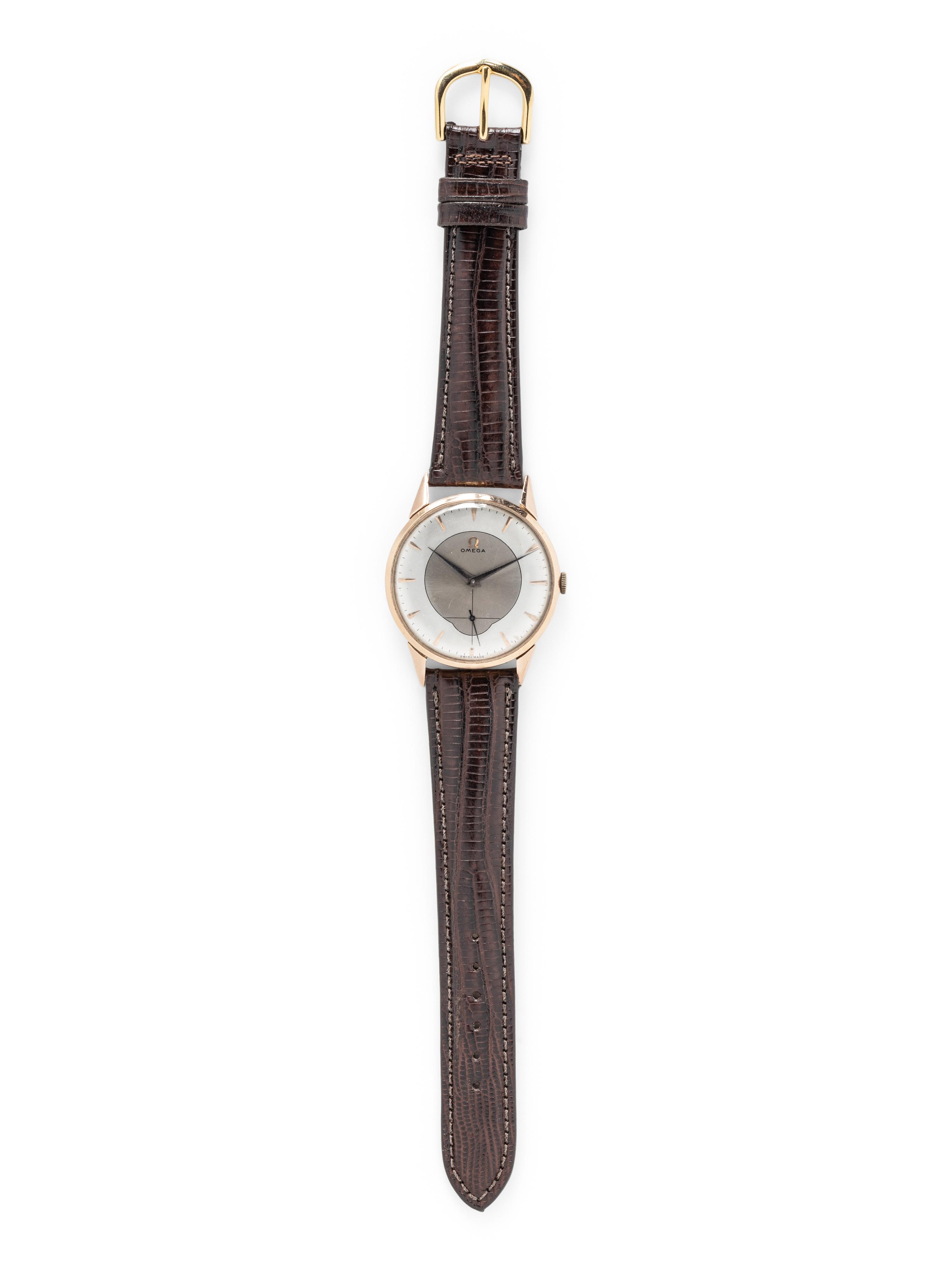 OMEGA, 18K ROSE GOLD WATCH