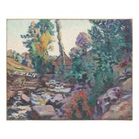 Armand Guillaumin (French, 1841-1927) — Rivière à Crozant (Le Moulin Bouchardon)