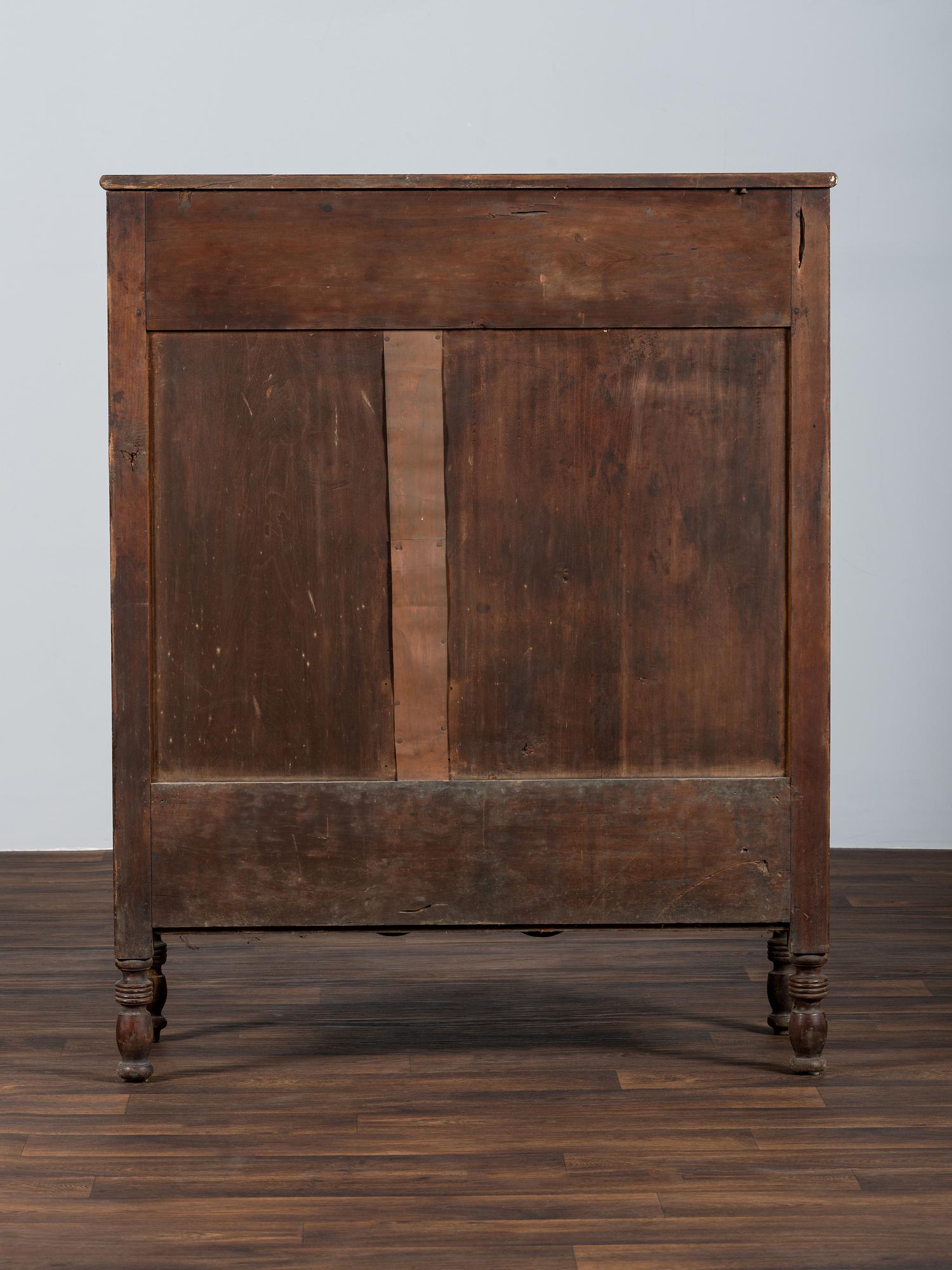 A Late Federal Cherrywood Jelly Cupboard