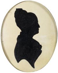 Five Silhouette Portraits of American Subjects