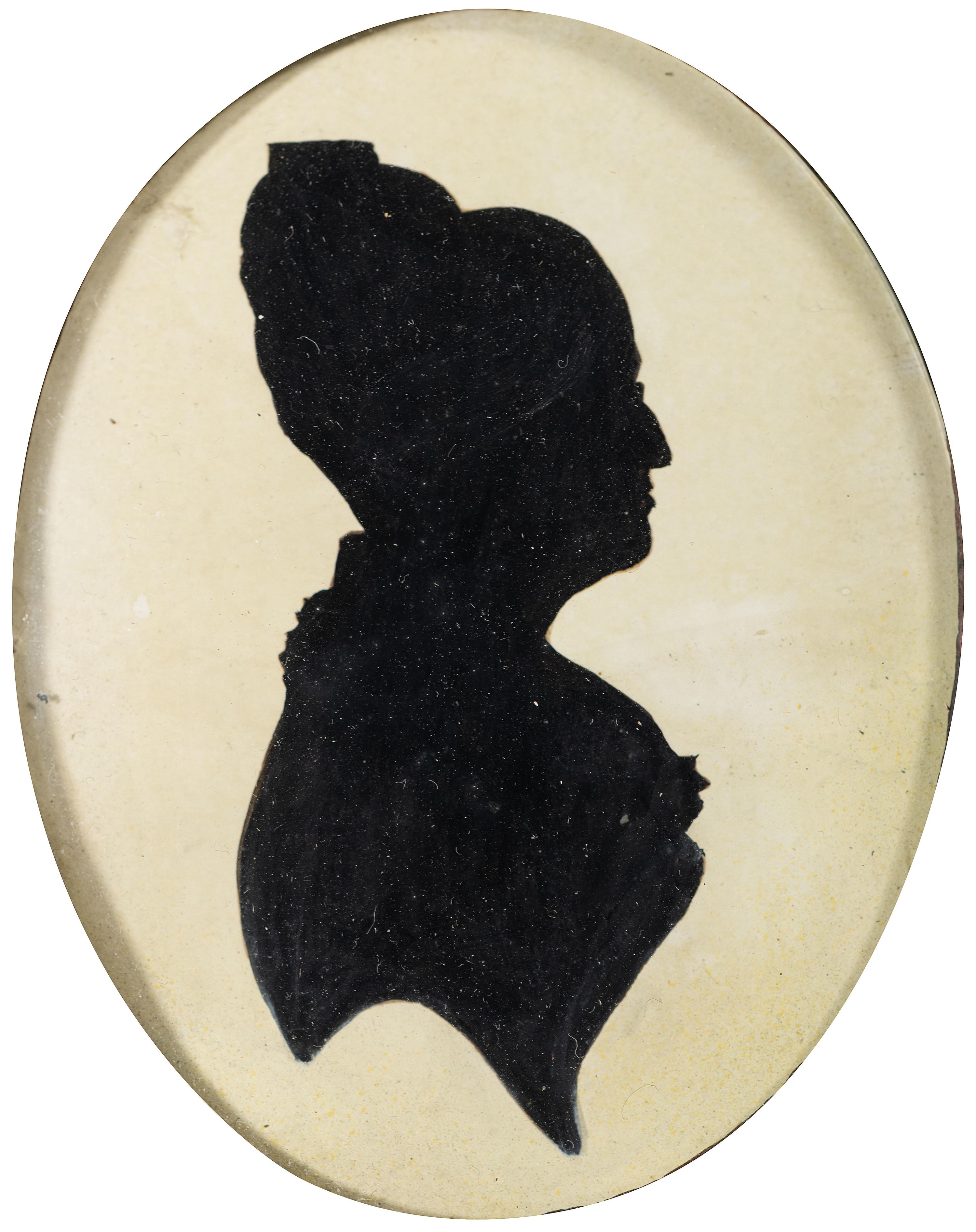 Five Silhouette Portraits of American Subjects