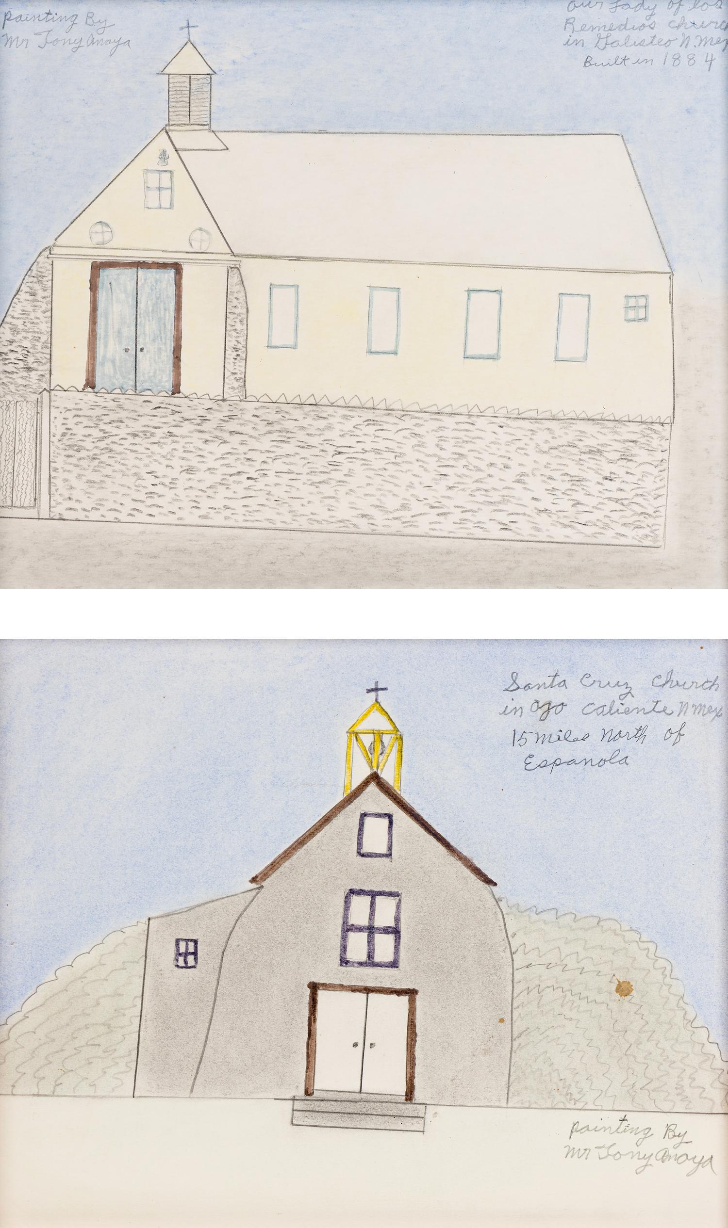 Santa Cruz Church and Our Lady Church (two works)