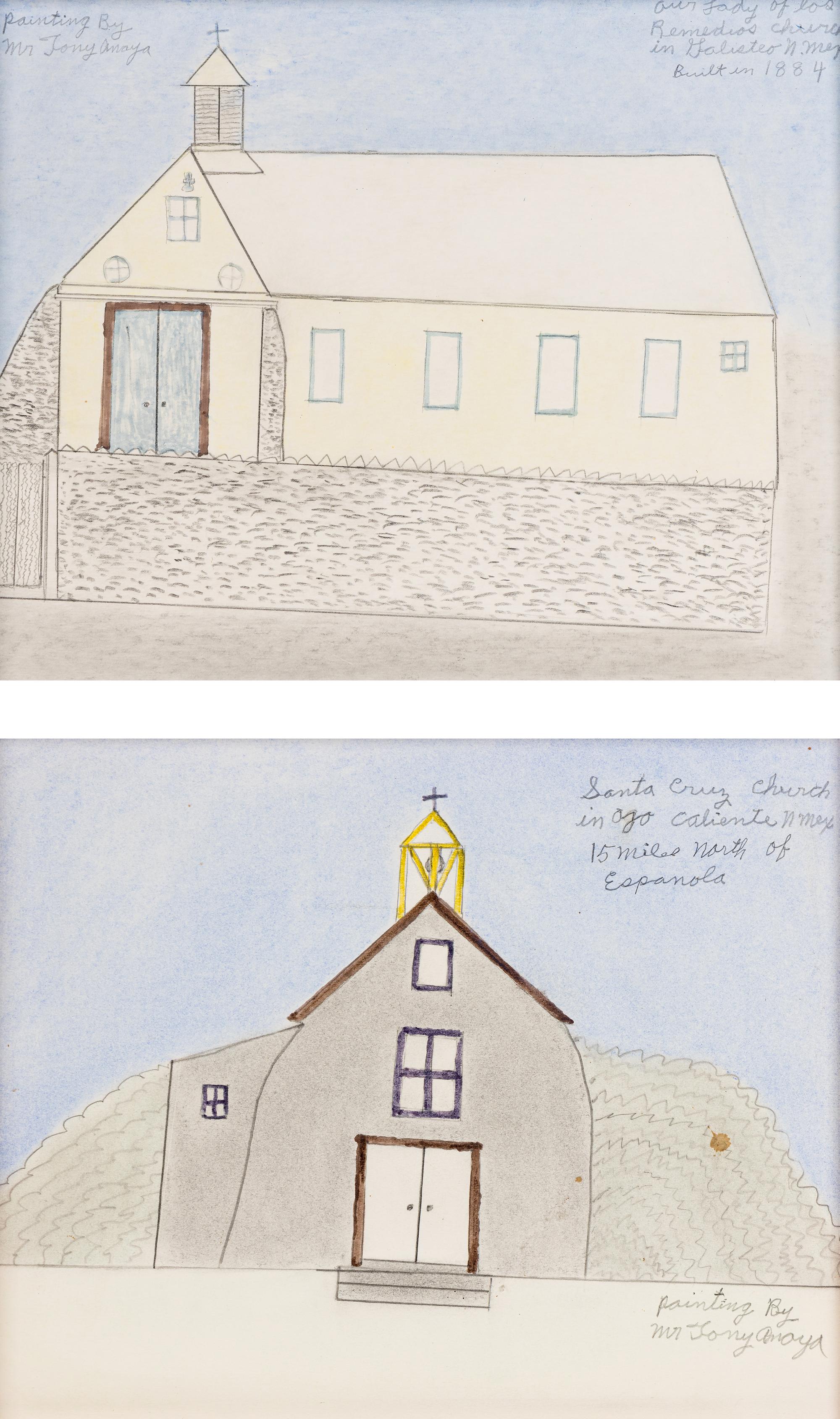 Santa Cruz Church and Our Lady Church (two works)