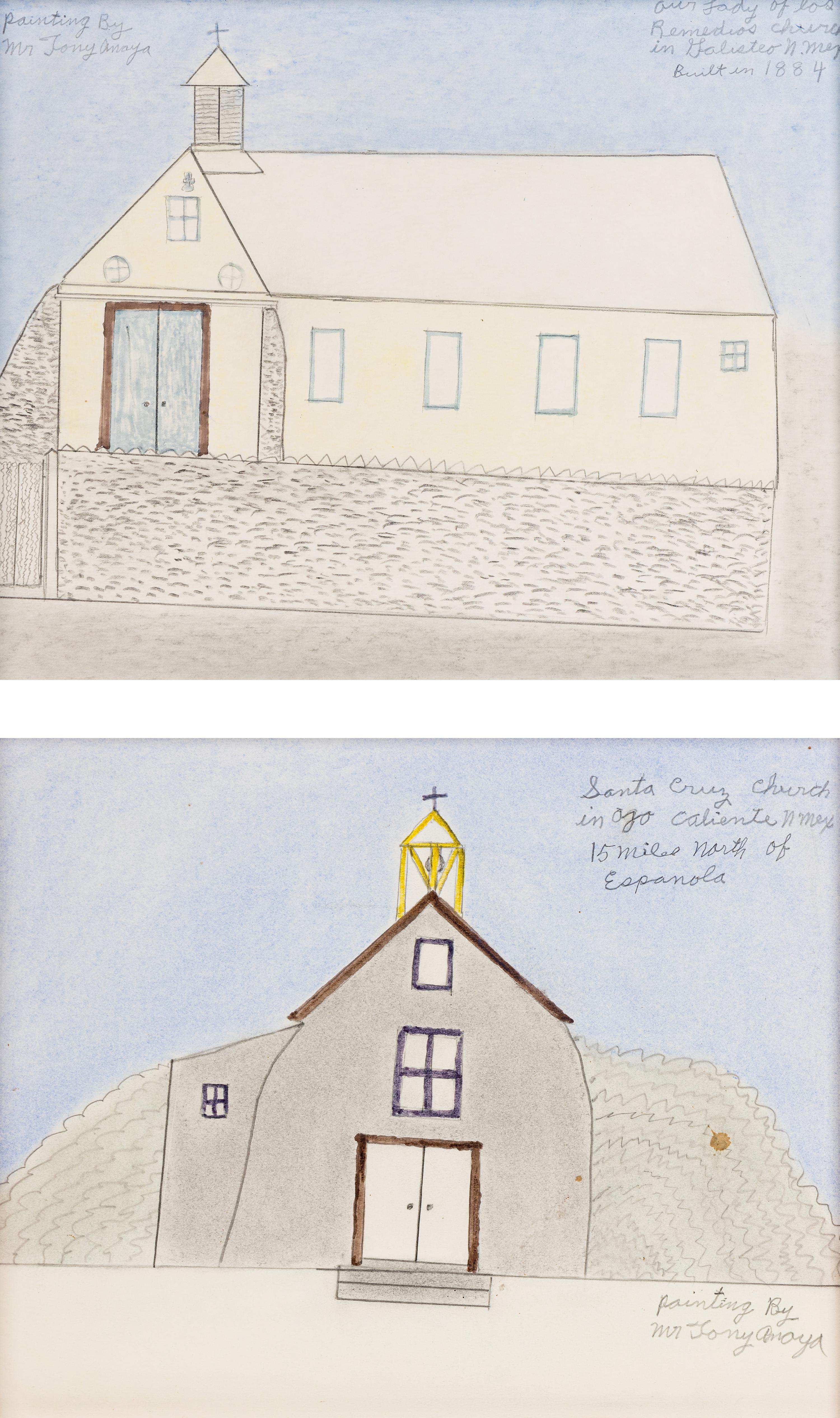 Santa Cruz Church and Our Lady Church (two works)
