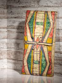 Apsáalooke (Crow) Painted Parfleche Envelope