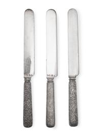 A Set of Twelve Tiffany & Co. Silver Dinner Knives