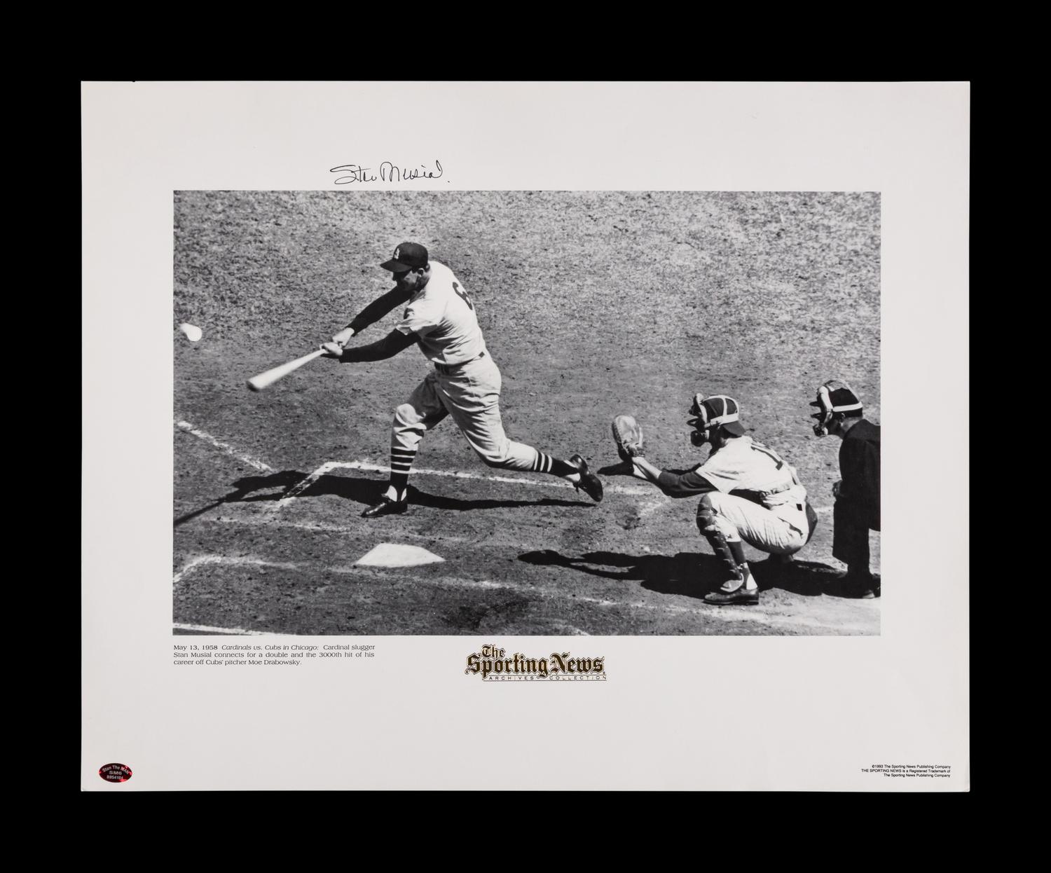 A Collection of Stan Musial Signed Autographs