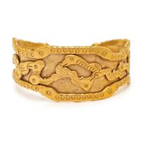 JEAN MAHIE, HIGH KARAT YELLOW GOLD CUFF BRACELET