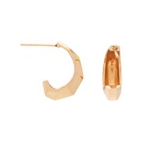 COLLECTION OF YELLOW GOLD HOOP EARRINGS