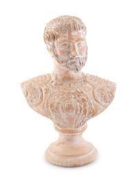 A Terracotta Bust of a Roman Emperor — 20TH CENTURY