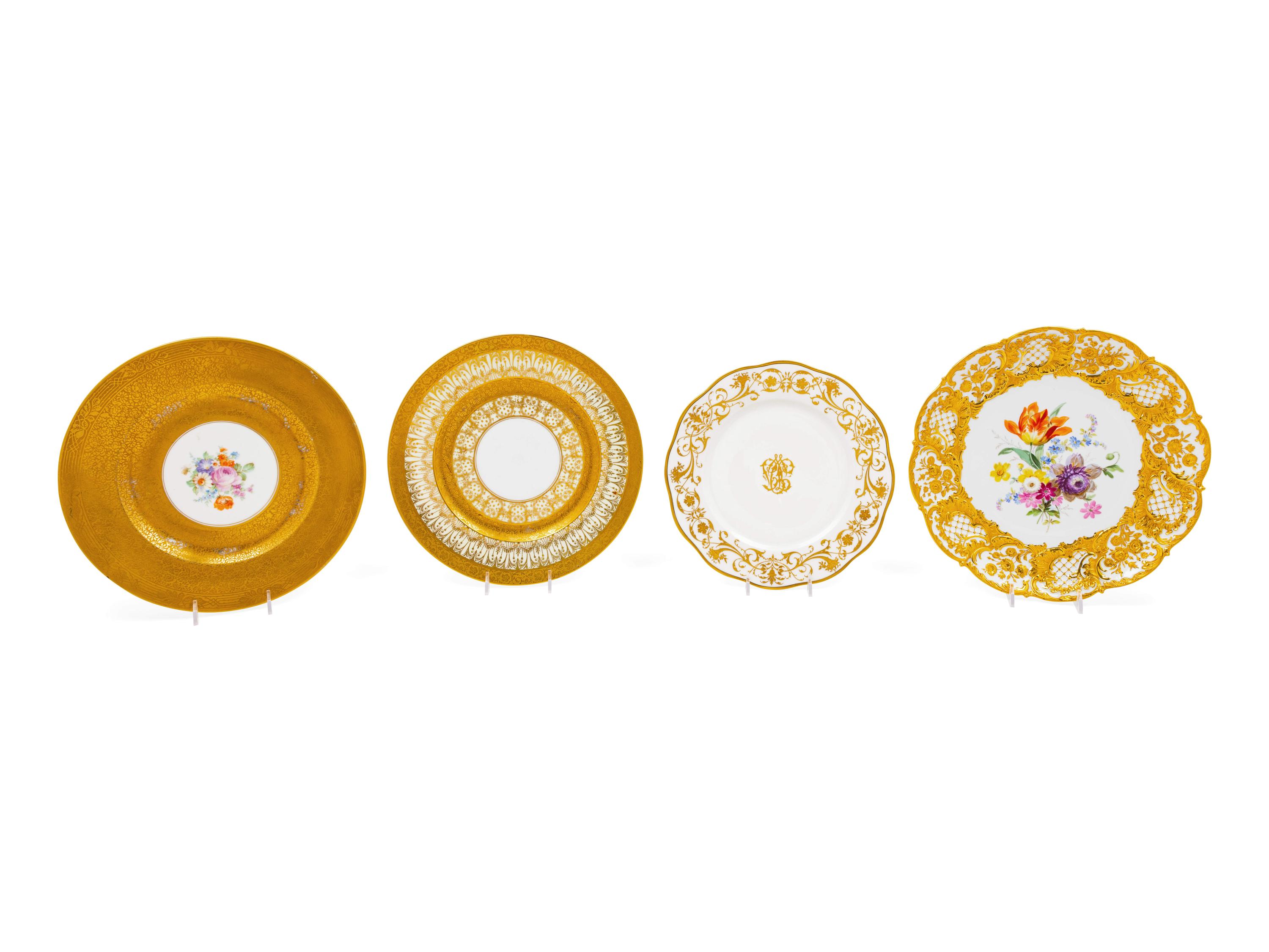 A Meissen Porcelain Plate