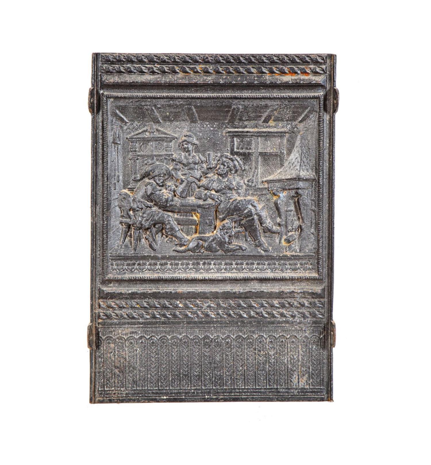 A Cast Iron Fireback