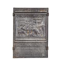 A Cast Iron Fireback