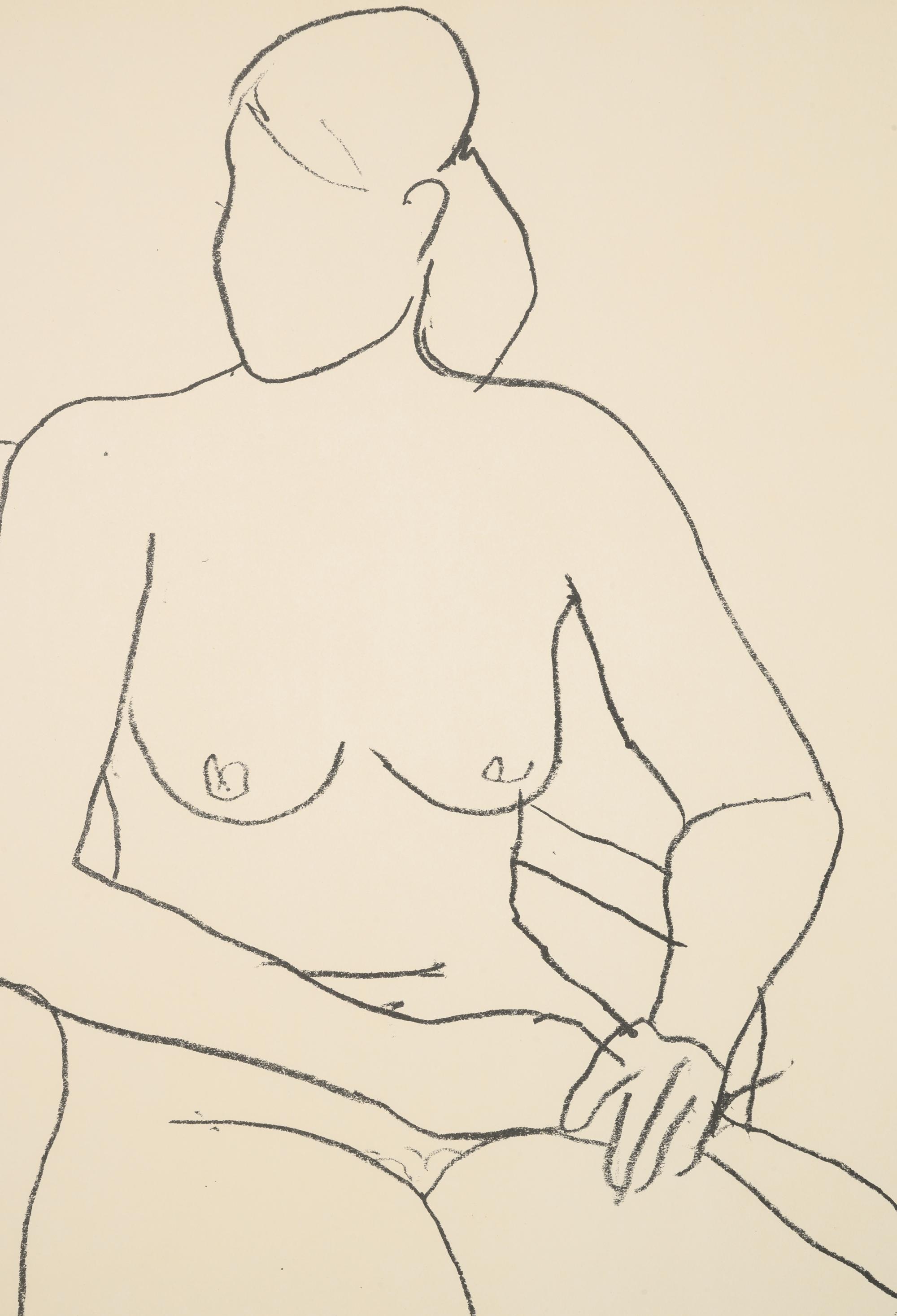 Seated Nude (from the Seated Woman series)