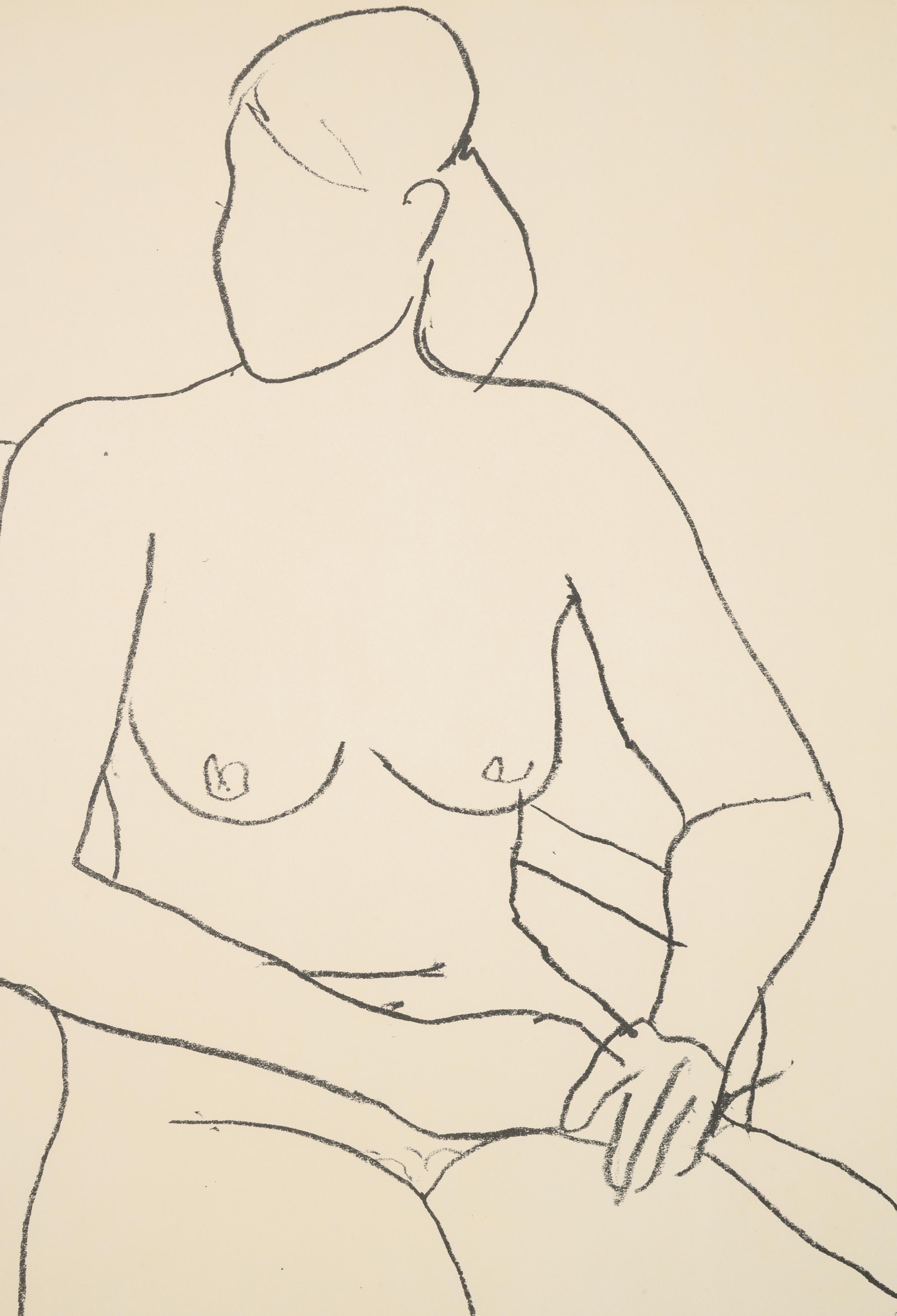 Seated Nude (from the Seated Woman series)