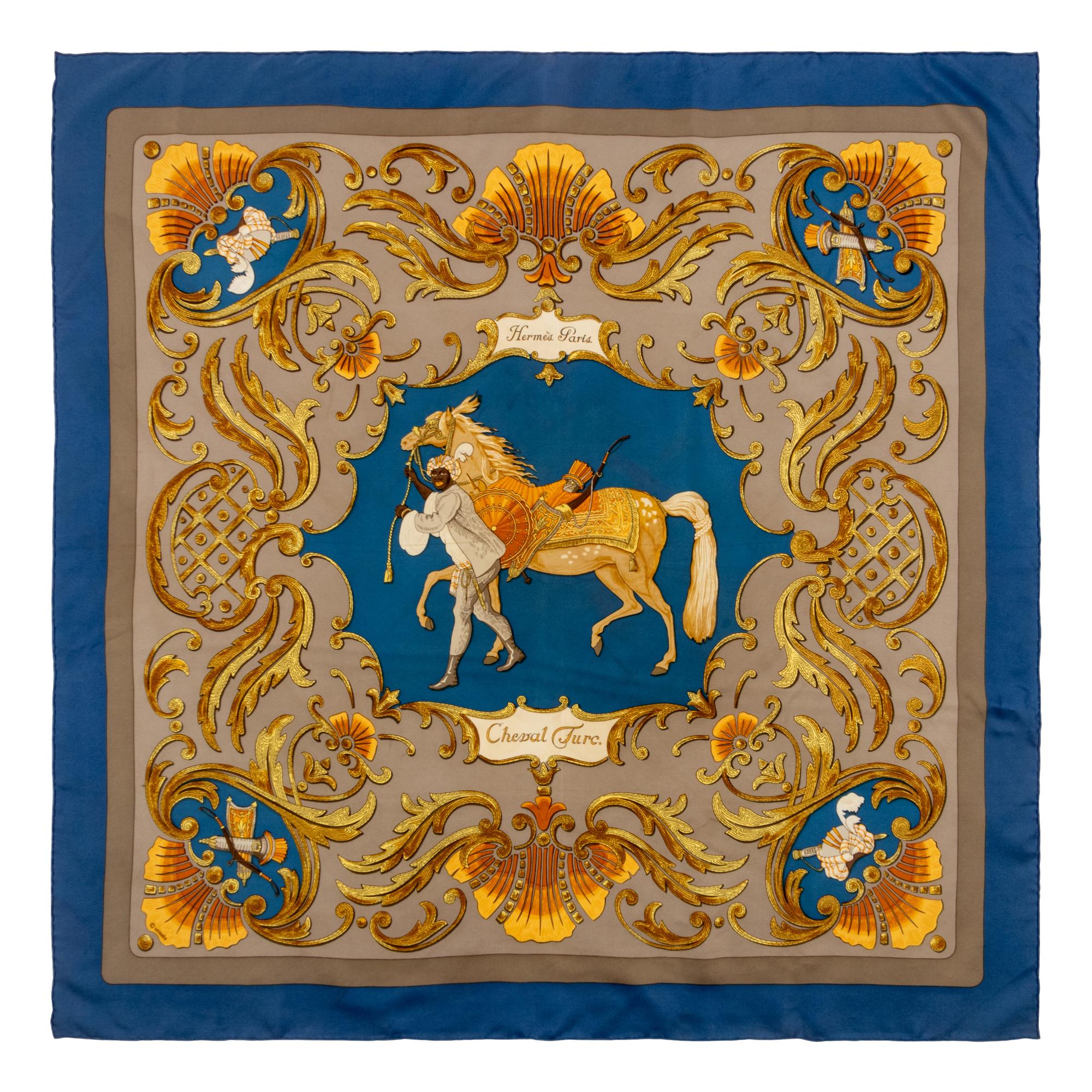 Three Hermès Scarves
