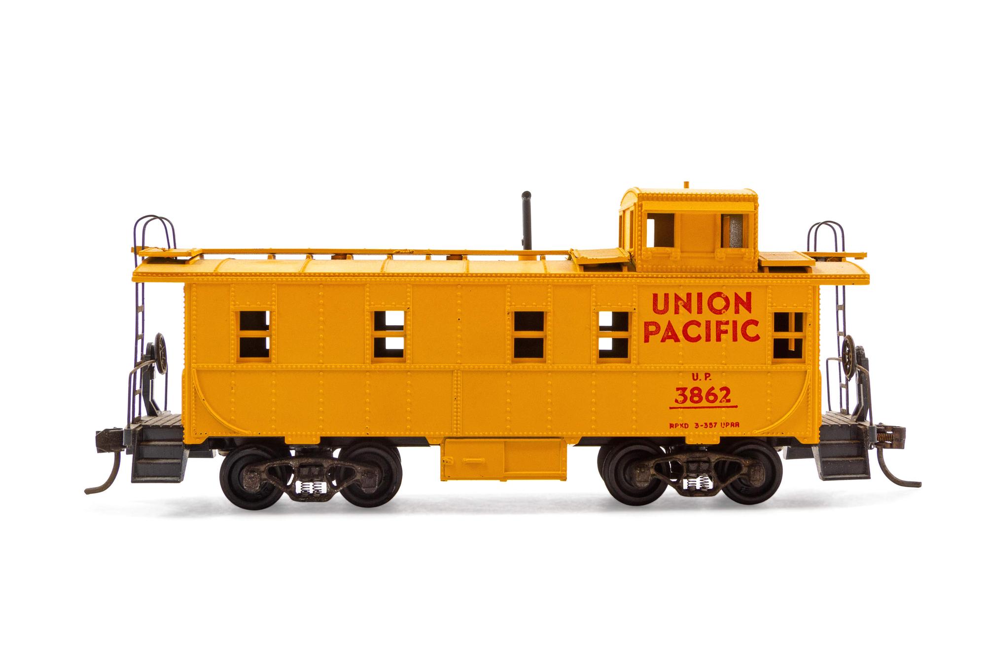 A Group of Polychrome Model Trains