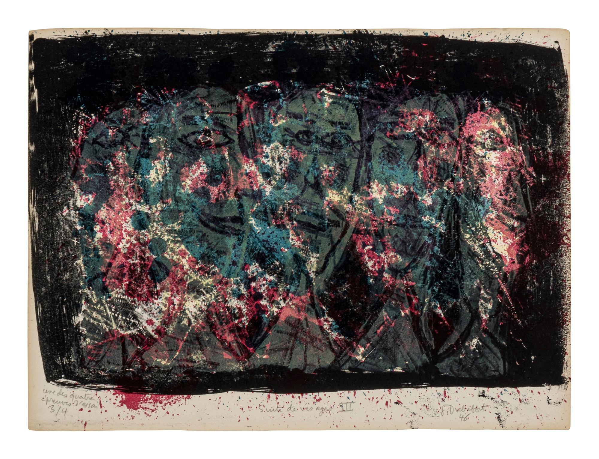 Suite de Visages III (variant), 1946