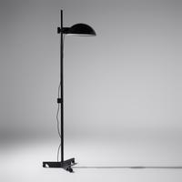 Elio Martinelli (Italian, 1921–2004) — Black floor lamp, c. 1970 for Martinelli Luce, Italy