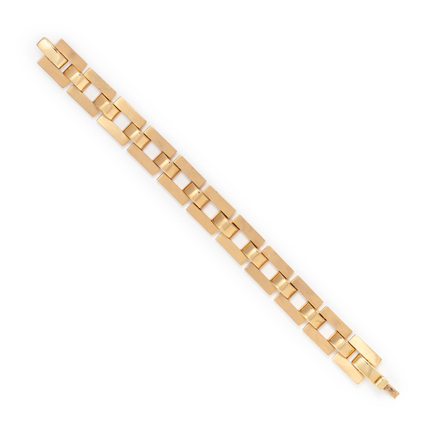 YELLOW GOLD BRACELET