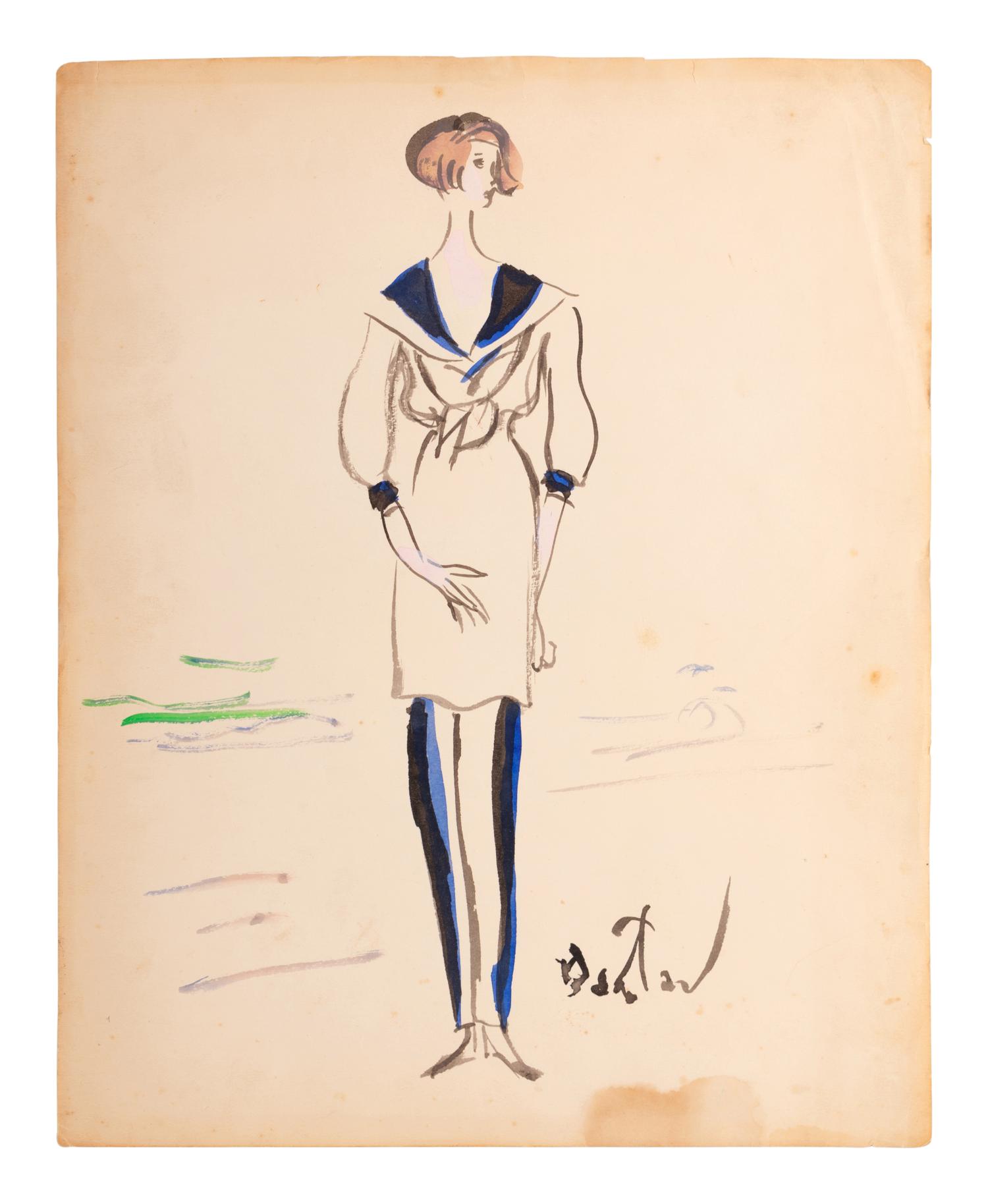 Nine Cecil Beaton Illustrations, 1950s-60s
