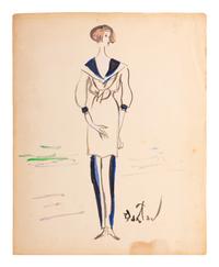 Nine Cecil Beaton Illustrations, 1950s-60s