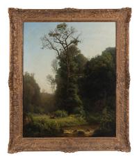 Landscape with Shepherd and Stream