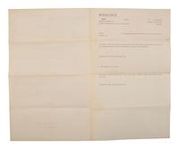 ALLEN, Macon B. (1816-1894). Two documents related to Macon Allen, the first African American licensed to practice law in the US. Charleston, SC, 1877.