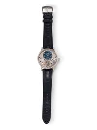 GLASHÜTTE, PLATINUM 'SENATOR CHRONOMETER TOURBILLON' WATCH
