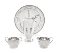 An American Silver Tea Service