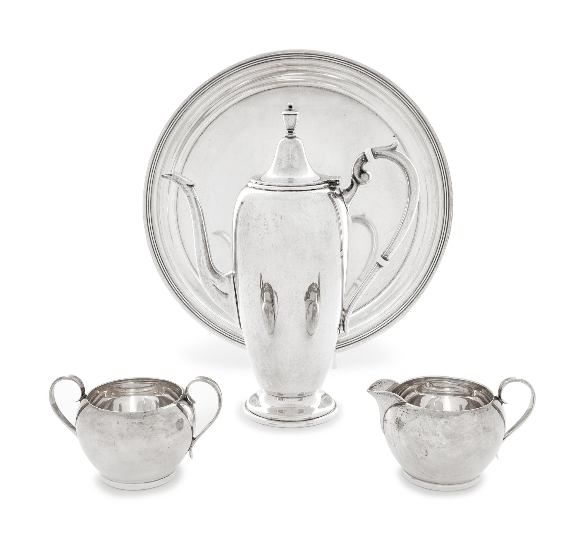 An American Silver Tea Service