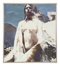 Woman In A White Robe,
