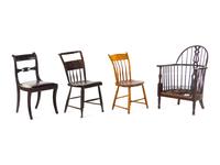 A Group of Four Chairs