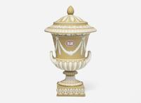 A Wedgwood Tricolor Jasperware Vase and Cover, UK, circa 1910