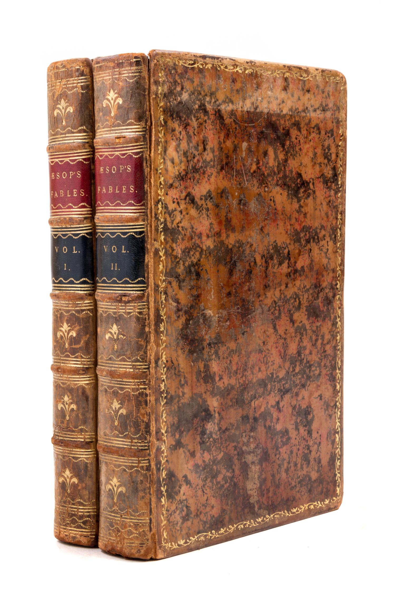 AESOP. The Fables. London, [1793]. Stockdale, 1793. 2 vols.