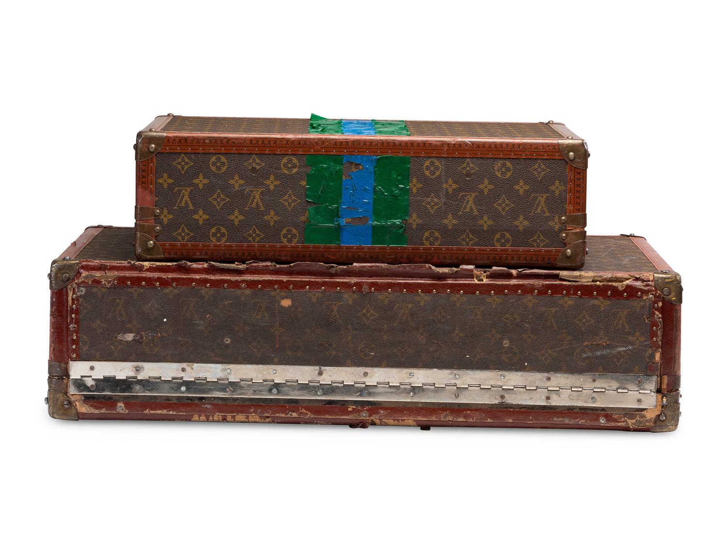 Two Louis Vuitton Suitcases