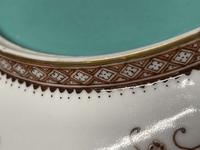 A Chinese enameled eggshell porcelain "Winter Landscape" dish, signed Yu Wenxiang, and a vase 薄胎瓷盘及人物画瓷瓶 20th century ????
