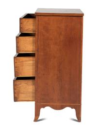 A Federal Style Cherrywood Chest of Drawers
