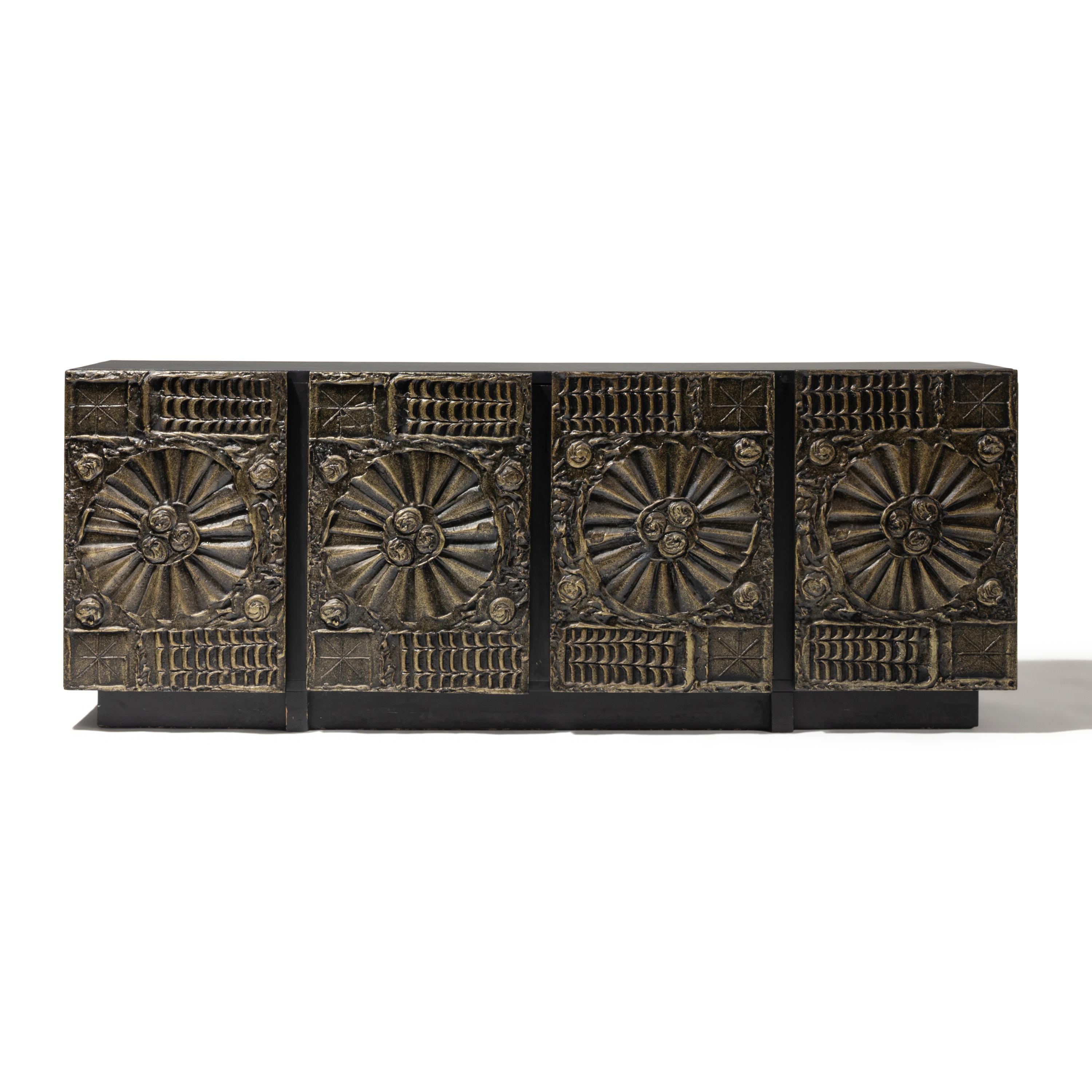 Adrian Pearsall (American, 1925–2011) — Sculptura Brutalist Buffet, c. 1970 for Craft Associates