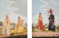 Four Persian and Indian Paintings