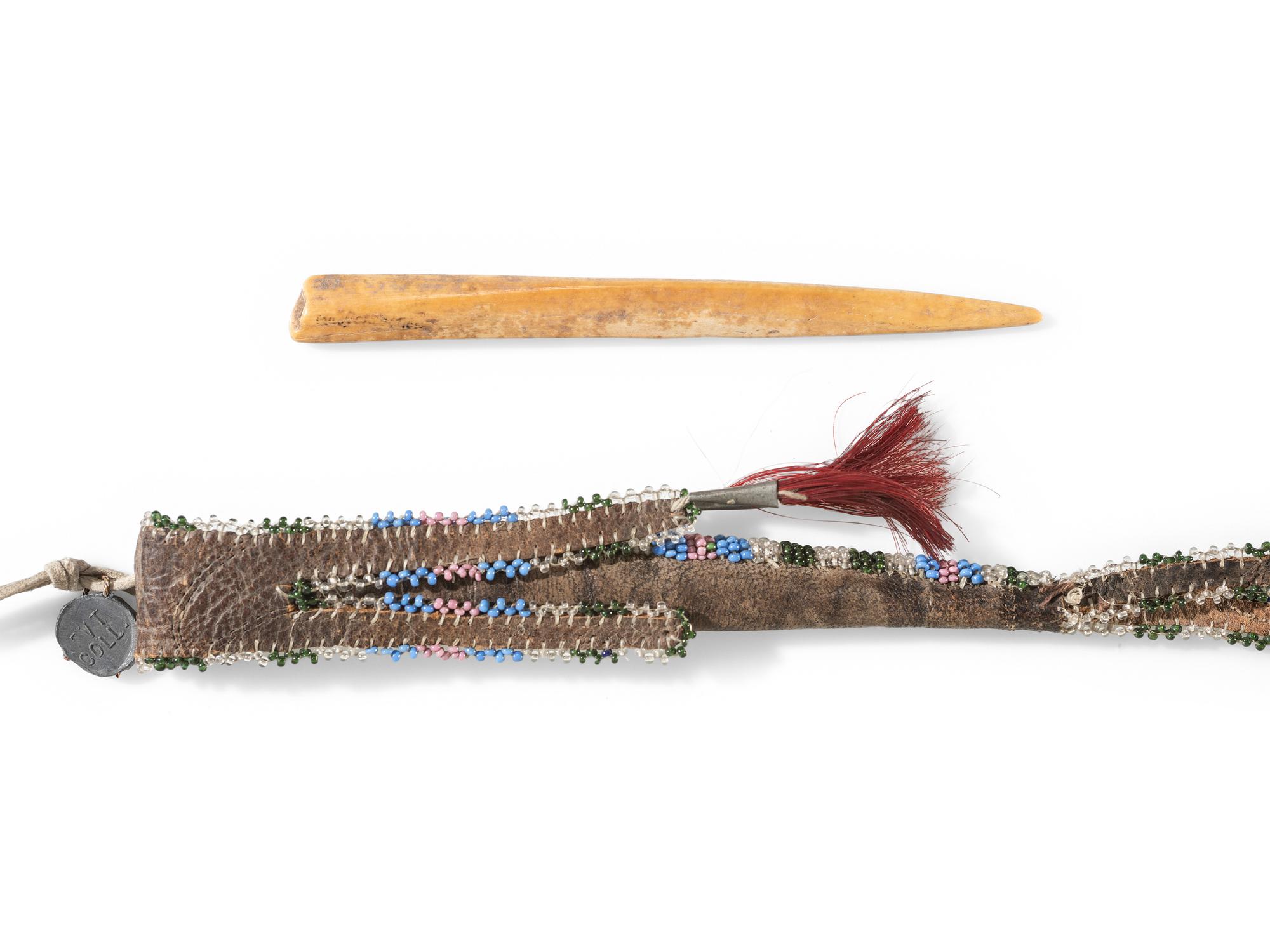Kiowa Beaded Awl Case
