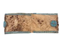 Ponca Beaded Hide Turban